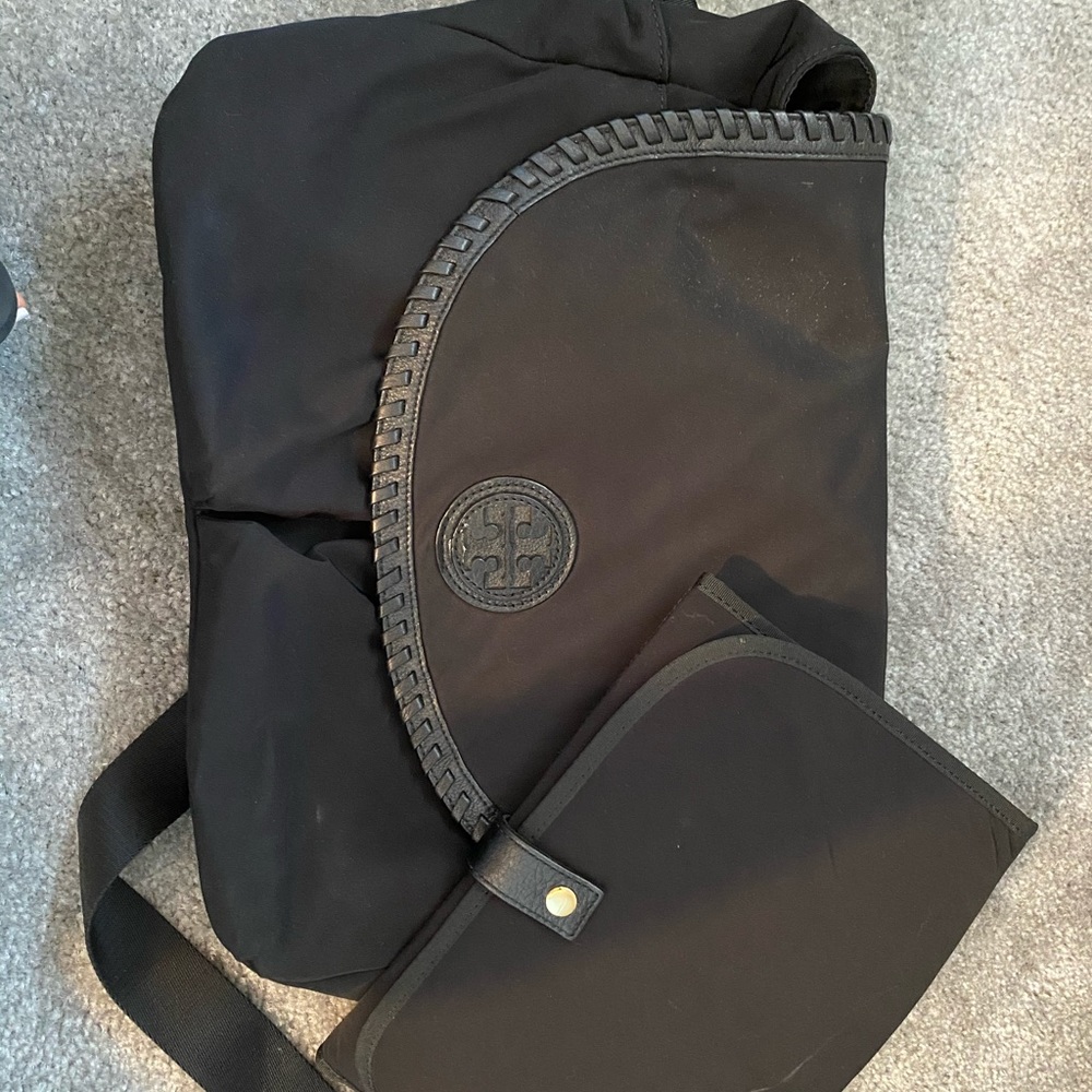 Tory Burch Diaper Bag.